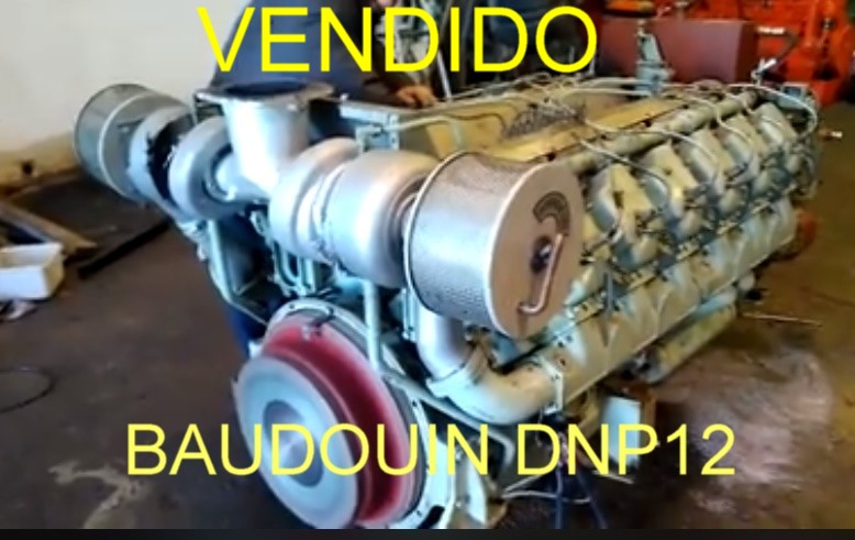 Motor baudoin DNP12 DE 500 HP 