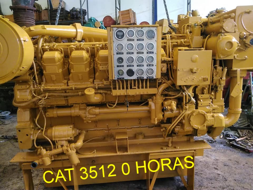 Motor cat3512 1200 c.v 1200 r.p.m