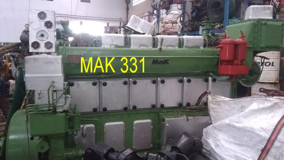 Motor mak 6M331-ak 1000 c.v 750 r.p.m