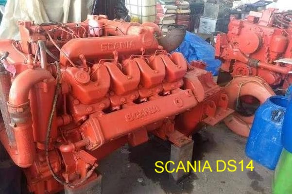 Motor scania 552 hp